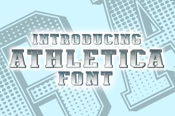 Athletica: Bold Display Fonts for Striking Editorial Design
