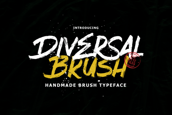 Diversal Brush: The Ultimate Free Display Font Download