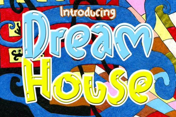 Dream House: A Bold Display Font for Memorable Branding