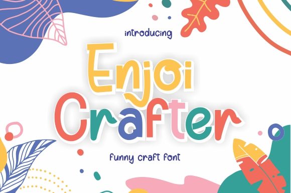 Enjoi Crafter: A Dazzling Display Font for Standout Branding