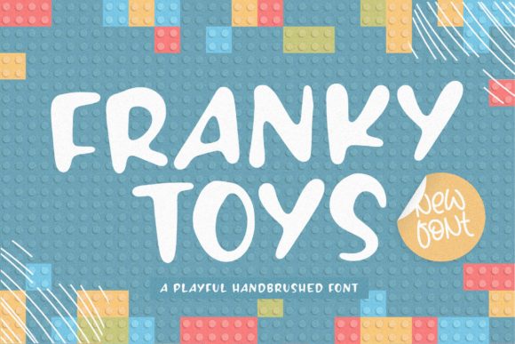Franky Toys: A Cute and Colorful Display Font for Digital Branding