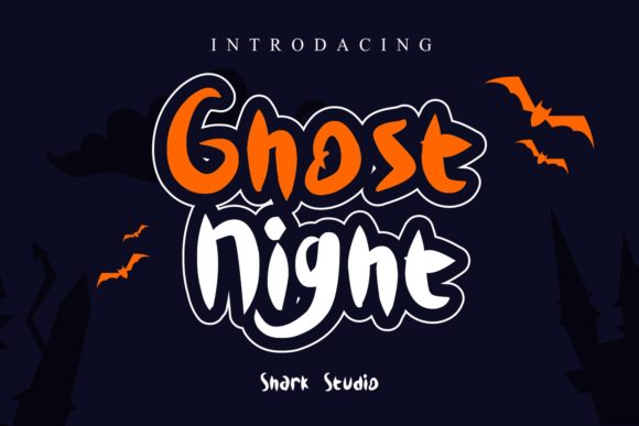Ghost Night: Spooky Display Font Review