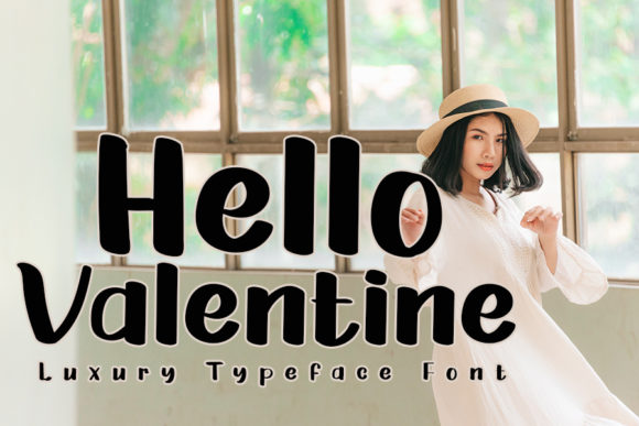 Hello Valentine: The Chunky Display Font for Scroll-Stopping Social Media Graphics