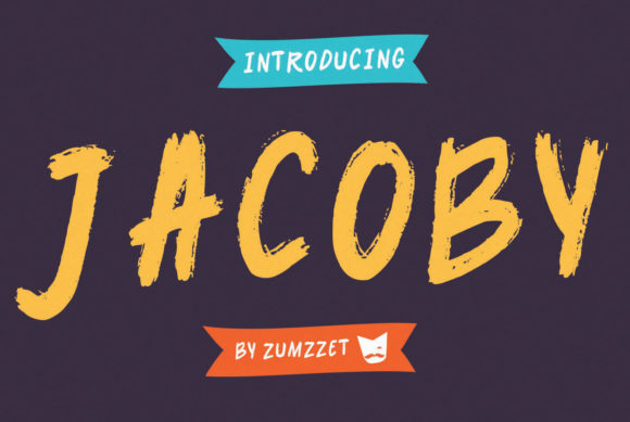 Jacoby: A Playful Display Font for Engaging Editorial Design