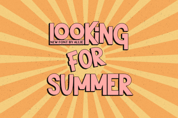 Looking for Summer: A Bold Display Font Review