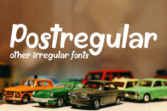 Postregular: An Exquisite Handwritten Font for Editorial Design