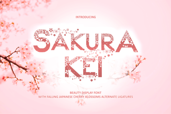 Sakura Kei: A Bold Display Font for High-Impact Campaigns