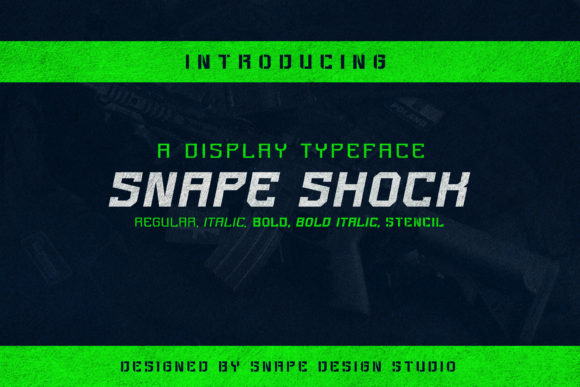 Snape Shock: Bold Display Font Review