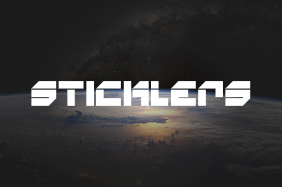 Sticklers: A Futuristic Display Font for Bold Editorial Design