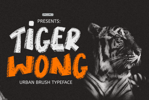 Tiger Wong Display Font for Bold Digital Campaigns