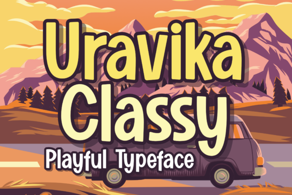 Uravika Classy: A Bold Display Font for High-Impact Campaigns